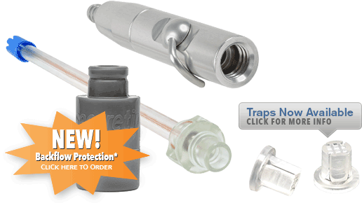 Now with Backflow Protection